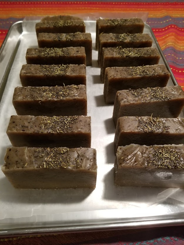 Rosemary mint soap