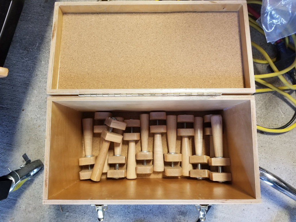 15 spool clamp build