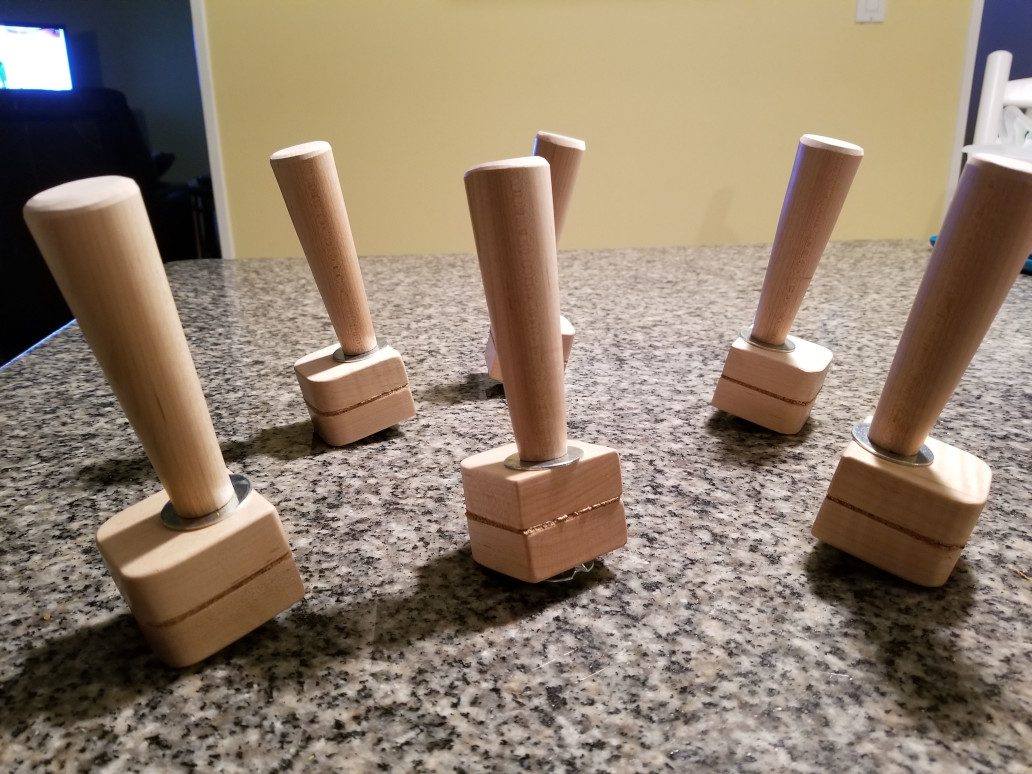 17 spool clamp build