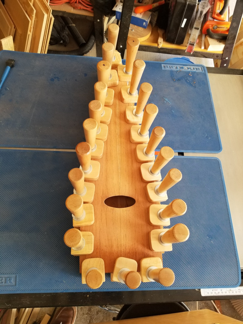 16 sound board glue up